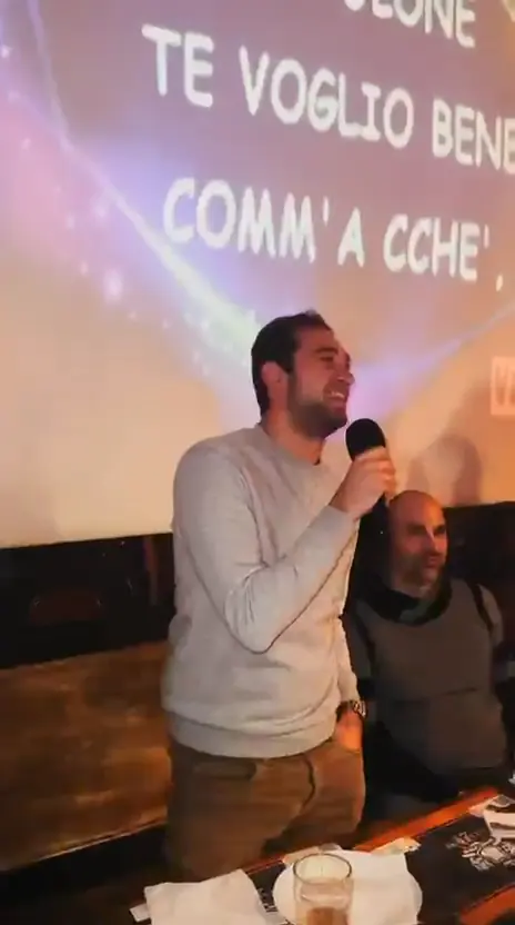 Una serata karaoke al 21 Biergrube